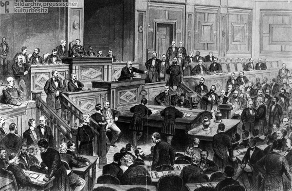 <I>A Session of the German Reichstag</i> (1874)